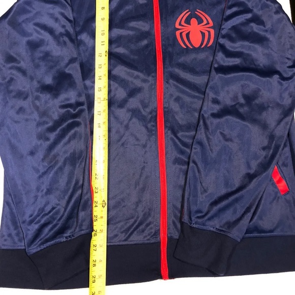 Marvel Spiderman Mad Engine Track Jacket  Size XL - Picture 2 of 7